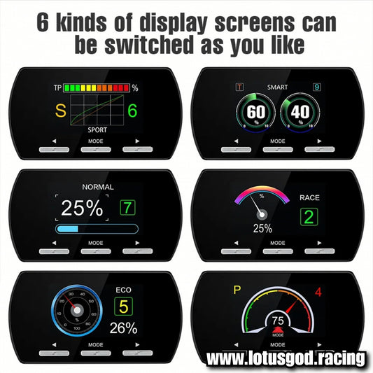 Electronic Throttle Response Digital Controller Racing Boost Accelerator Sprint Drive 10 Modes Plug & Play Car Pedal Power Booster Acceleration Kit For Bmw 1 2 3 4 5 6 7 Mini Gp R53
