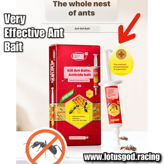 Very Effective AL Ant Killer Gel Bait: Powerful Nest Elimination - Rapidly Lures & Poisons Entire Colonies to Death With Strong Repellent Actions Garanteed 10g