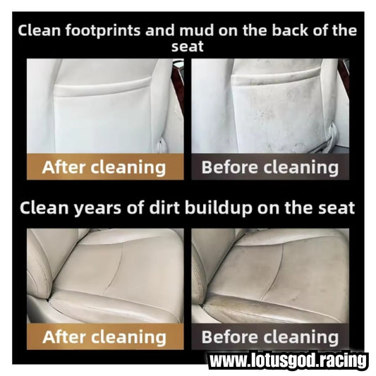 Premium Germany Quality 2-in-1 Leather Cleaner & Conditioner Spray Deep Stain Remover + Protective Polish for Furniture Bags Automotive Car Sofa Interiors 500ml + 100ml (2 Bottles)