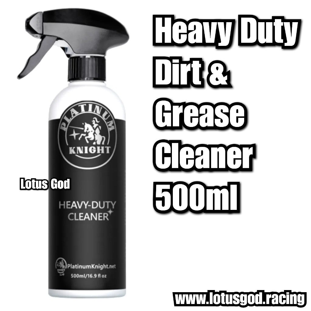 Premium Platinum Knight Heavy Duty Dirt Grease Cleaner Alkaline Degreaser & Tough Stain Remover 500ml