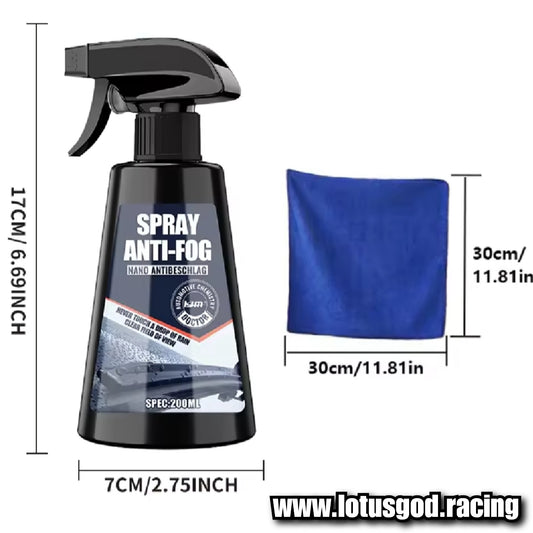 Super Hydrophobic Coating Windshield Water Repellent Anti Fogging Wind Screen Glass Rear View Mirror Polish Auto Cleaning Spray 200ml