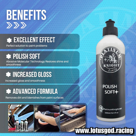 Premium Soft Hologram Free High Gloss Paint Care Shine Polish For Minor Scratches 500ml