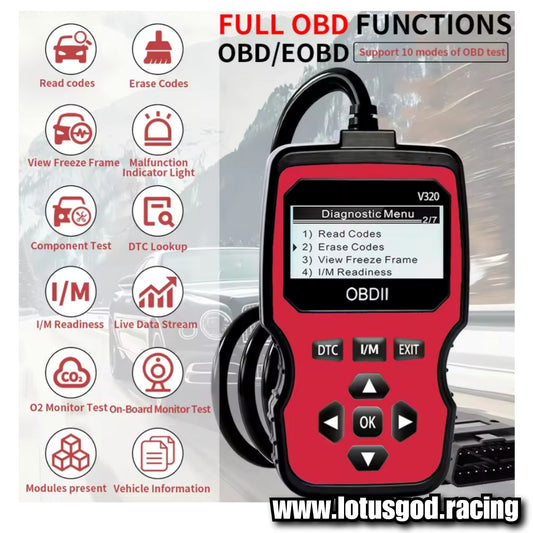 OBD2 Scanner Code Car Fault Code Reader Auto Diagnostic Multi Functional Obd Scanner Read and Erase Fault Dtc Diagnostic Tool