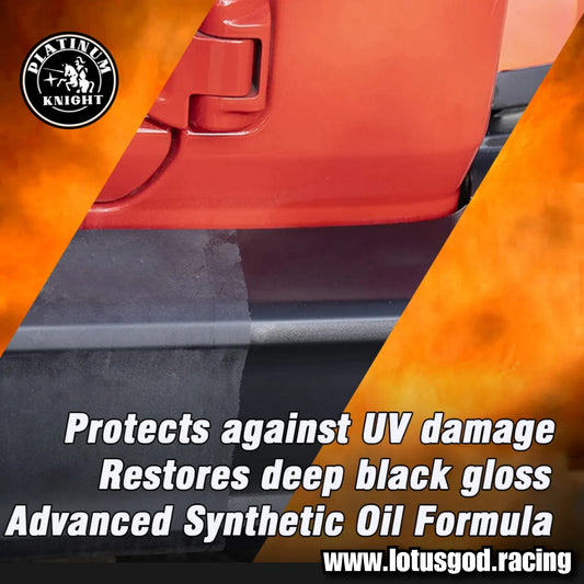 Premium Plastic Restorer Back To Black Gloss Plastic Parts Temporary Repair Restore Spray Exterior Renovator Cleaning Solution 500ml