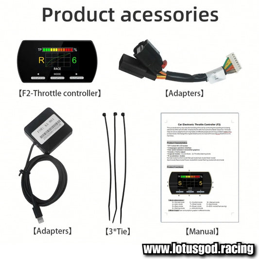 Electronic Throttle Response Digital Controller Racing Boost Accelerator Sprint Drive 10 Modes Plug & Play Car Pedal Power Booster Acceleration Kit For Bmw 1 2 3 4 5 6 7 Mini Gp R53