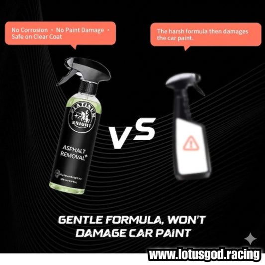 Premium Platinum Knight Asphalt Bugs & Tar Remover Car Paint-Safe Sap & Road Grime Cleaner 500ml