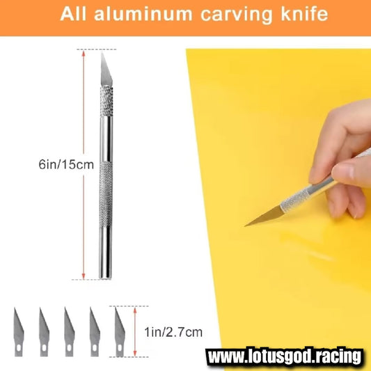 Vinyl Wrap Tool Kit Felt Squeegee Scraper Craft Cutter For Decal Sticker Window Tint Accessories (13 Pieces)