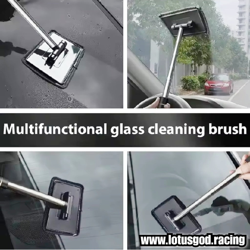 Micro Fiber Window Cleaner Brush Windshield Wiper Microfiber Wiper Cleaning Wash Tool With Extended air Long Handle