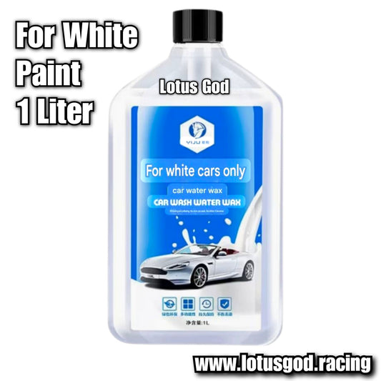 SnowTec White Paint Tech Wash & Shine Car Shampoo Thick Foam For Motorcycle Car Lorry Van Pick Up Etc 1 Liter
