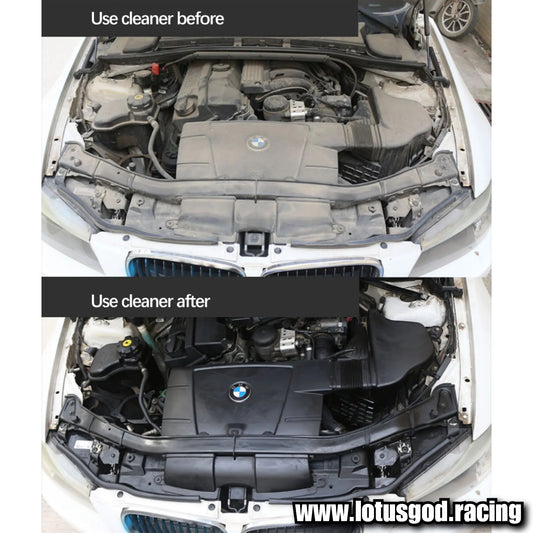 Premium Engine Bay Refresh Shiny Degreaser Dust Dirt Removal Foam Spray Cleaner 500ml