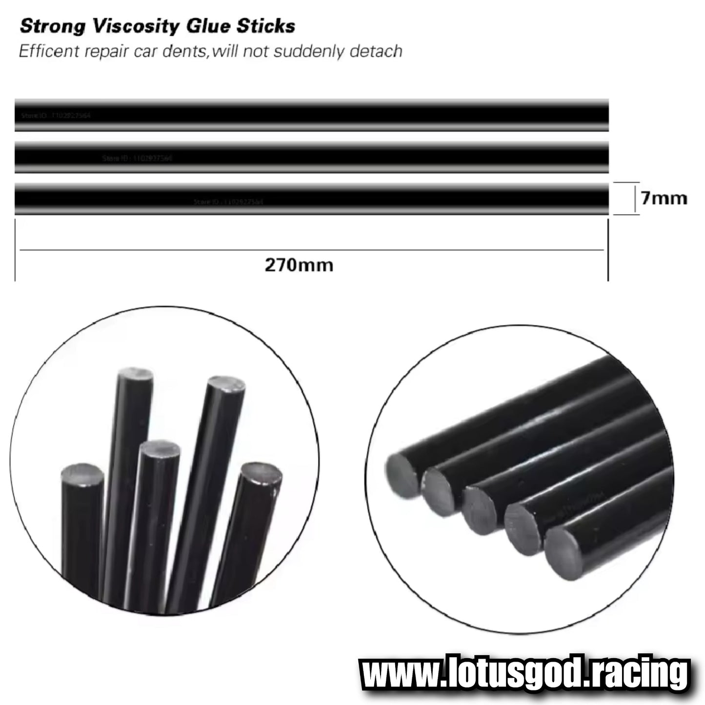 57 Pieces Car Body Door Boot Bonnet Paint Dent Lifter Hole Repair Puller Tabs Strong Remover Tool Using Glue Gun Stick For Automobile Vehicles