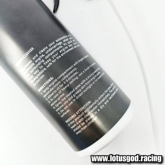 Premium Engine Bay Refresh Shiny Degreaser Dust Dirt Removal Foam Spray Cleaner 500ml