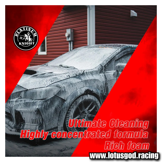 Premium Thick Nano Tech Red Melon Foam & Shine Clean Car Snow Wash For Motorcycle Car Lorry Van Pick Up Etc 500ml