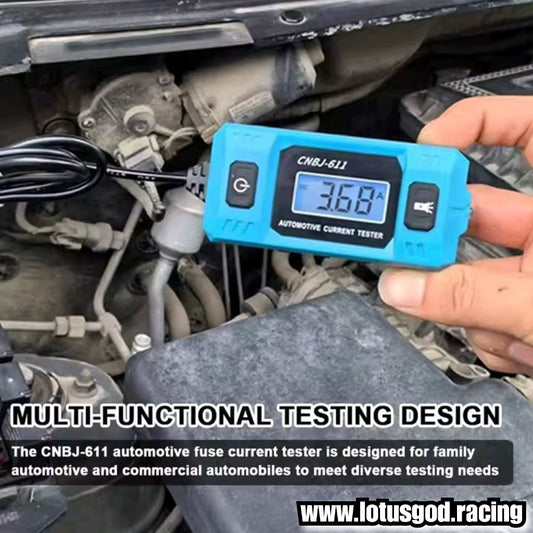 Digital Automotive Fuse Current Tester – 12V/24V/48V Car Leakage Analyzer & Parasitic Drain Diagnostic Tool