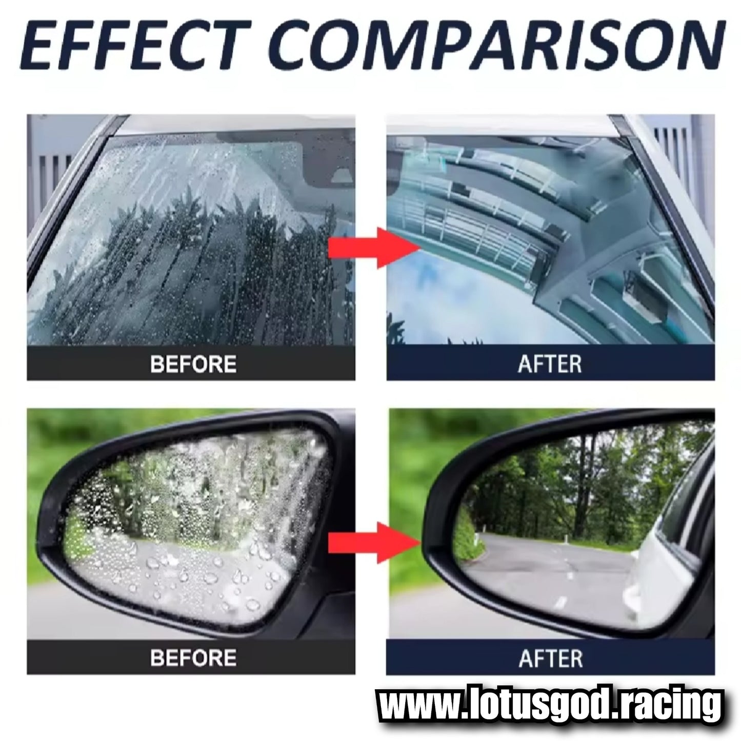 Super Hydrophobic Coating Windshield Water Repellent Anti Fogging Wind Screen Glass Rear View Mirror Polish Auto Cleaning Spray 200ml