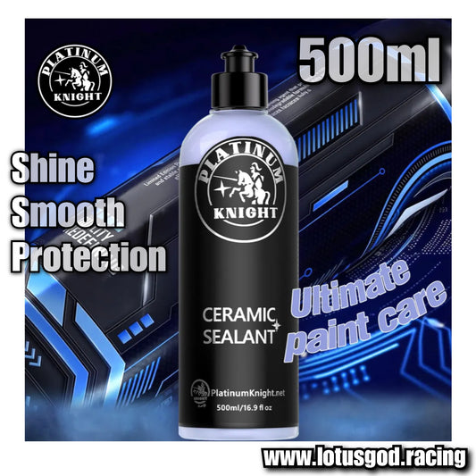 Ultimate Premium Super Easy Shiny Nano Coat Hydrophobicity Booster Paint Care Sealant Ceramic Coating For Incredible Shine & Protection Water Beading For Car Trucks Motorcycles Etc 500ml