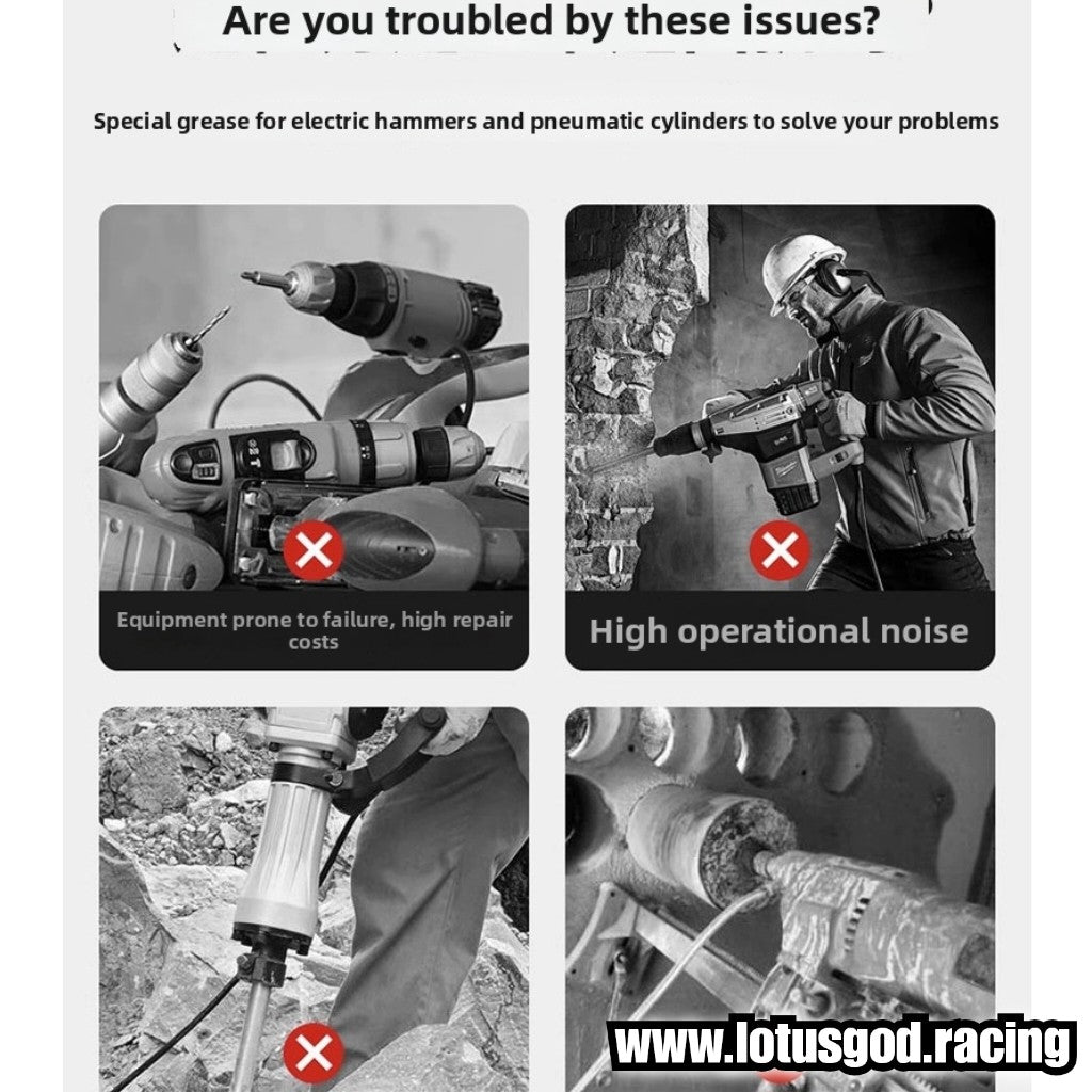 High Temperature Lubricating Heavy Duty Special Grease For Electric Hammers Demolition Picks Pneumatic Cylinders Specialized Electric Hammers & Power Tools 120g