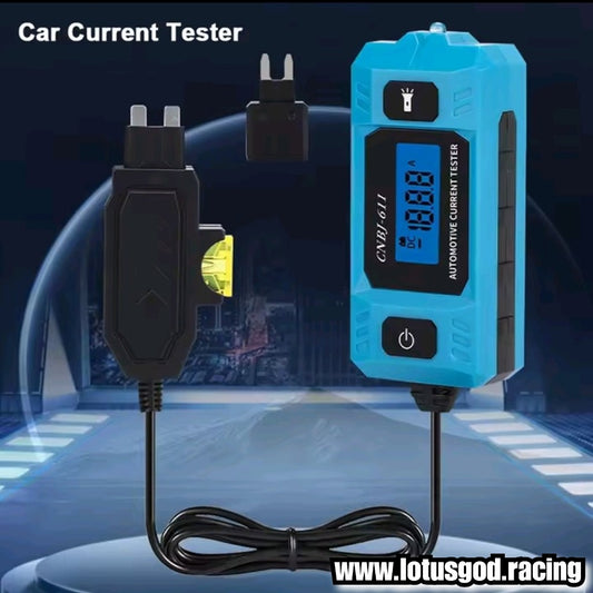 Digital Automotive Fuse Current Tester – 12V/24V/48V Car Leakage Analyzer & Parasitic Drain Diagnostic Tool