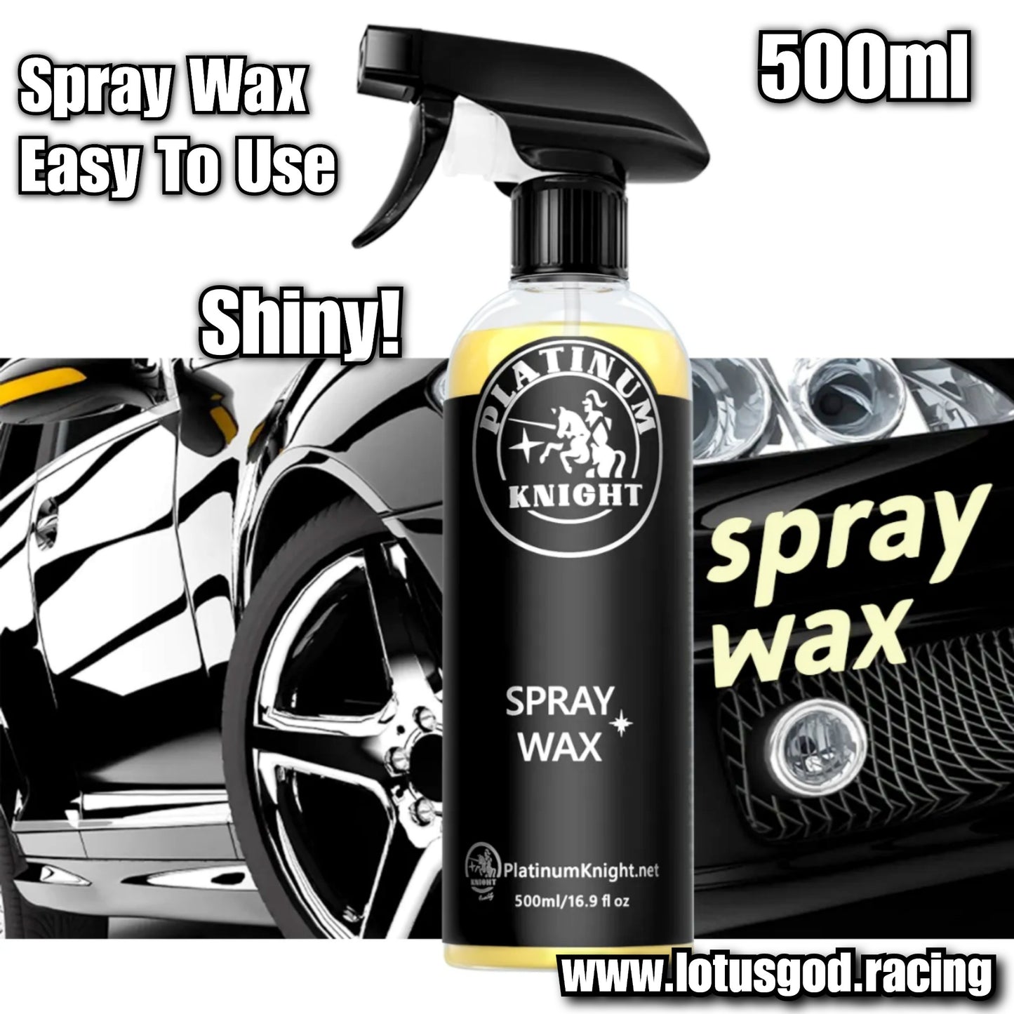 Smooth Spray Wax Nano Tech Hydrophobic Gloss Shine Finish Protection For Motorcycle Car Lorry Van Pick Up Etc 500ml