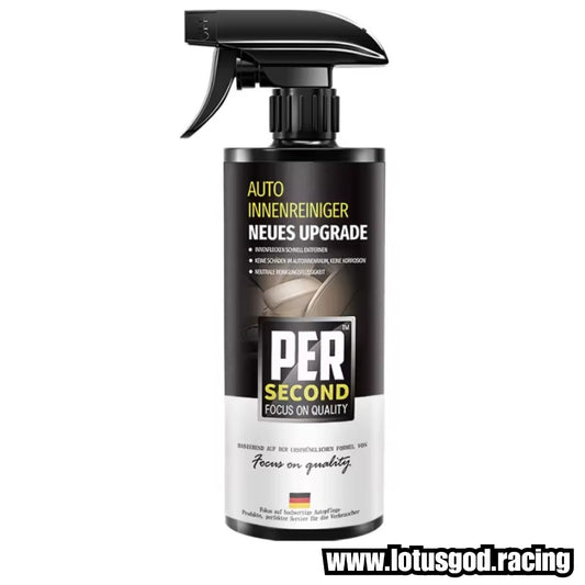 Premium Germany Quality 2-in-1 Leather Cleaner & Conditioner Spray Deep Stain Remover + Protective Polish for Furniture Bags Automotive Car Sofa Interiors 500ml + 100ml (2 Bottles)