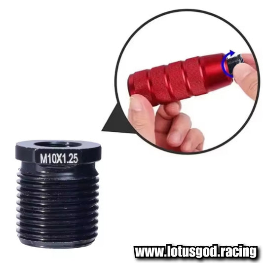 Universal Van Car Auto Manual Gear Shift Stick Shifter Knob Boot Retainer Shift Screw Thread Adapter M8 X 1.25 | M10 X 1.25 | M10 X 1.5 | M12 X 1.25 | M14 X 1. 5 (5 Pieces)