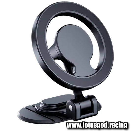 Universal 360 Degree Foldable Magnetic Car Phone Holder for Mag Safe Dashboard Magnet Car Mount for iPhone Android Handphone Etc