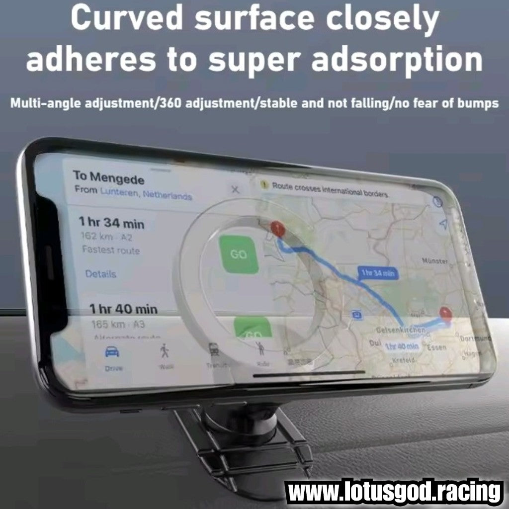 Universal 360 Degree Foldable Magnetic Car Phone Holder for MagSafe Dashboard Magnet Car Mount for iPhone Android Handphone Etc