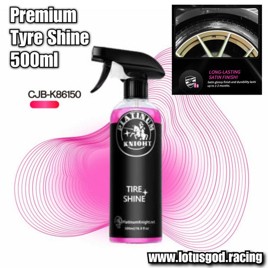 Premium Tyre Brilliant Shine Pro Max Strawberry Diamond Coating Spray For Car Lorry Van Pick Up Motorcycle Tires 500ml