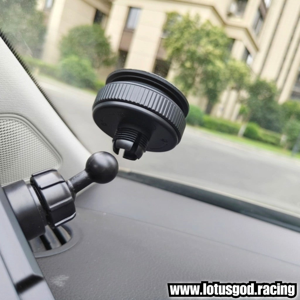 Strong Upgraded Twist Lock Suction Cup Window Glass Mirror Bracket Mount For Lufi X7 / XF OBD2 Gauges