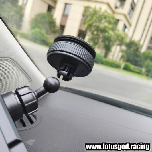 Strong Upgraded Twist Lock Suction Cup Window Glass Mirror Bracket Mount For Lufi X7 / XF OBD2 Gauges