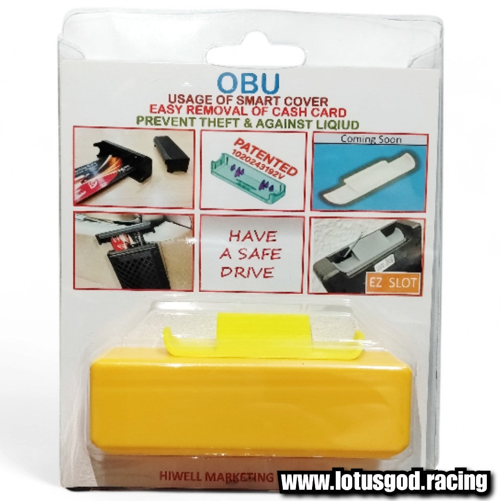 Original OBU Cover + Ezslot For Singapore Vehicle Smart On Board Unit Erp Cash Card Flash Pay IU Cashcard Flashpay Case