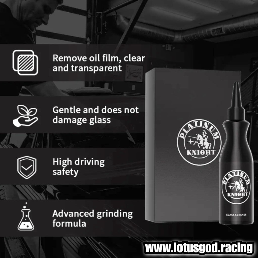Premium Platinum Knight Advanced Glass Polishing Kit | Deep Oil Film & Stubborn Stain Remover 500ml
