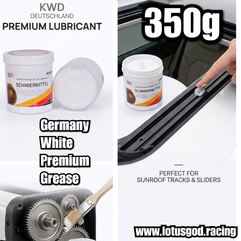 Premium German Imported High Performance Smooth Lubricating Anti Rust Grease For Automotive Sunroof Gear Track & Car Bearing Etc 350g