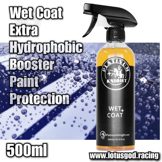 Super Easy Wet Coat Revolutionary Hydrophobicity Super Booster Spray Sealant For Car Bike All Paint Coat Plastic Metal Trims Sports Rims Windows Etc 500ml