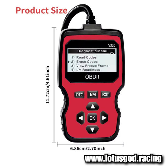 OBD2 Scanner Code Car Fault Code Reader Auto Diagnostic Multi Functional Obd Scanner Read and Erase Fault Dtc Diagnostic Tool