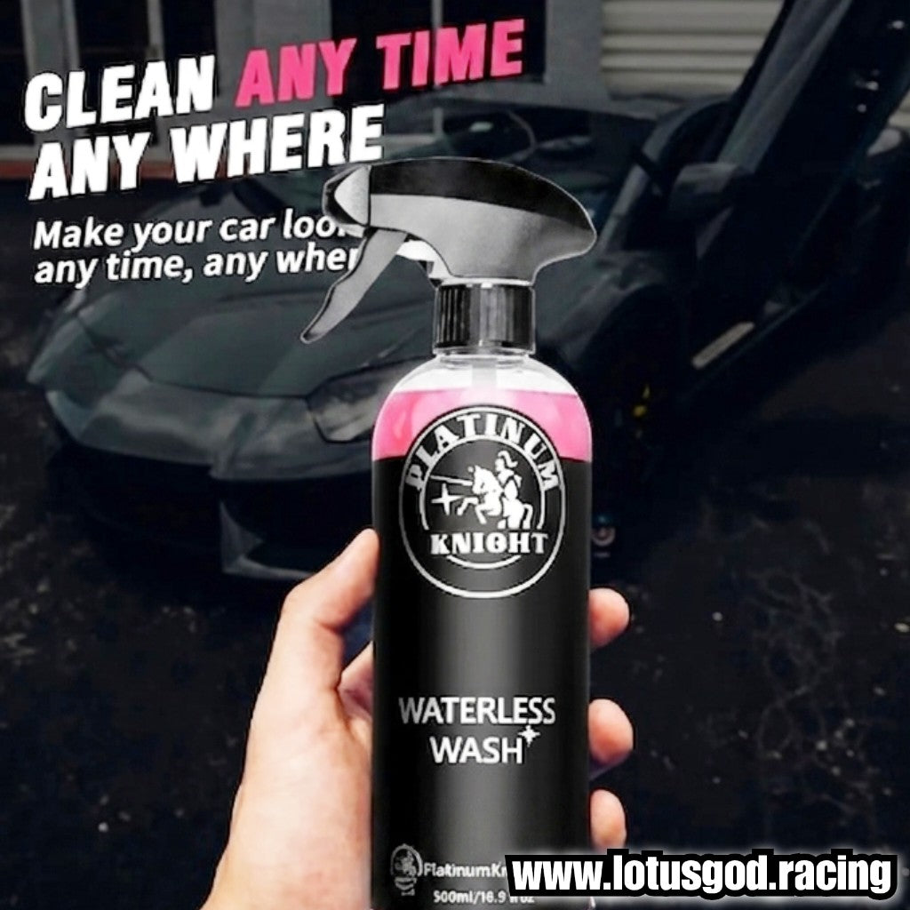 Premium Platinum Knight Waterless Wash Scratch Free Car Wash & Shine Spray Safe For Matt Vinyl Sticker Wraps & Paint 500ml