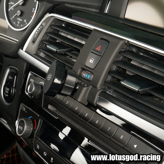 Center Dash Strong Suction 360 Degree Magnetic Phone Hp Holder Dashboard Magnet Car Mount iPhone Android Handphone For Bmw F30 F31 F32 F33 F33 F35 F36 G20 G21 G22 G28
