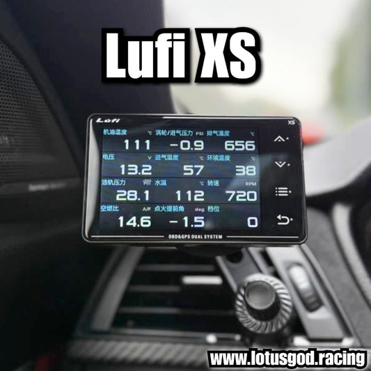 360 Degree Universal Straight Round Square Vertical Air Con Vent Mount Holder For Lufi OBD2 Performance Racing Gauge (XF, XS, X7 Compatible)