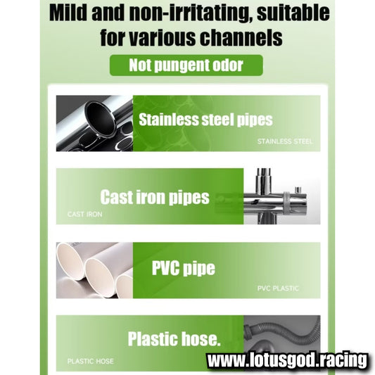 Kitchen Toliet Sink Pipe Hose Unblock Water Drain Clog Stuck Blockage Dirt Odor Hair Oil Dissolve Unclog Remover Cleaner Solution 500ml
