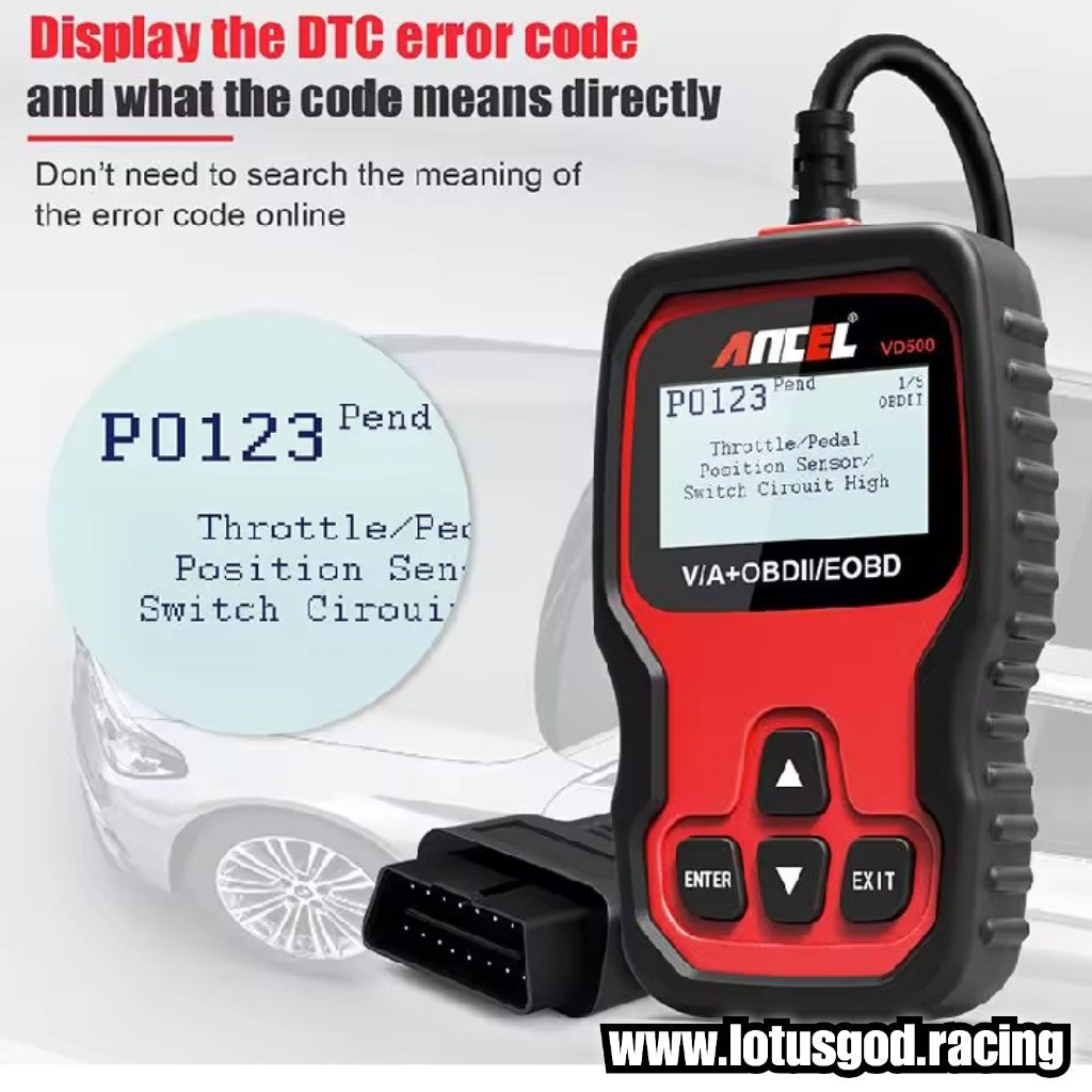 Vag Cars Professional Wired OBD2 Scanner – Full System Diagnostic Tool for VW, Audi, Skoda, SEAT – Engine, ABS, SRS, EPB Reset & Oil Service
