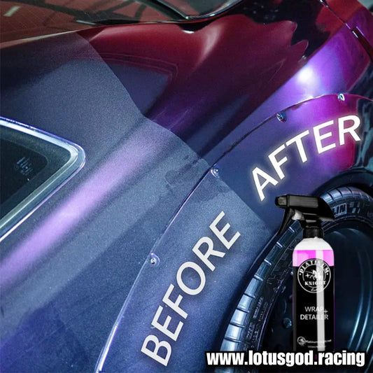 Premium Gloss Matt Sticker Vinyl Wrap Detailer Spray Hydrophobic Protection To Clean Hydrates & UV Protects Extends The Life For All Car Bikes Etc 500ml
