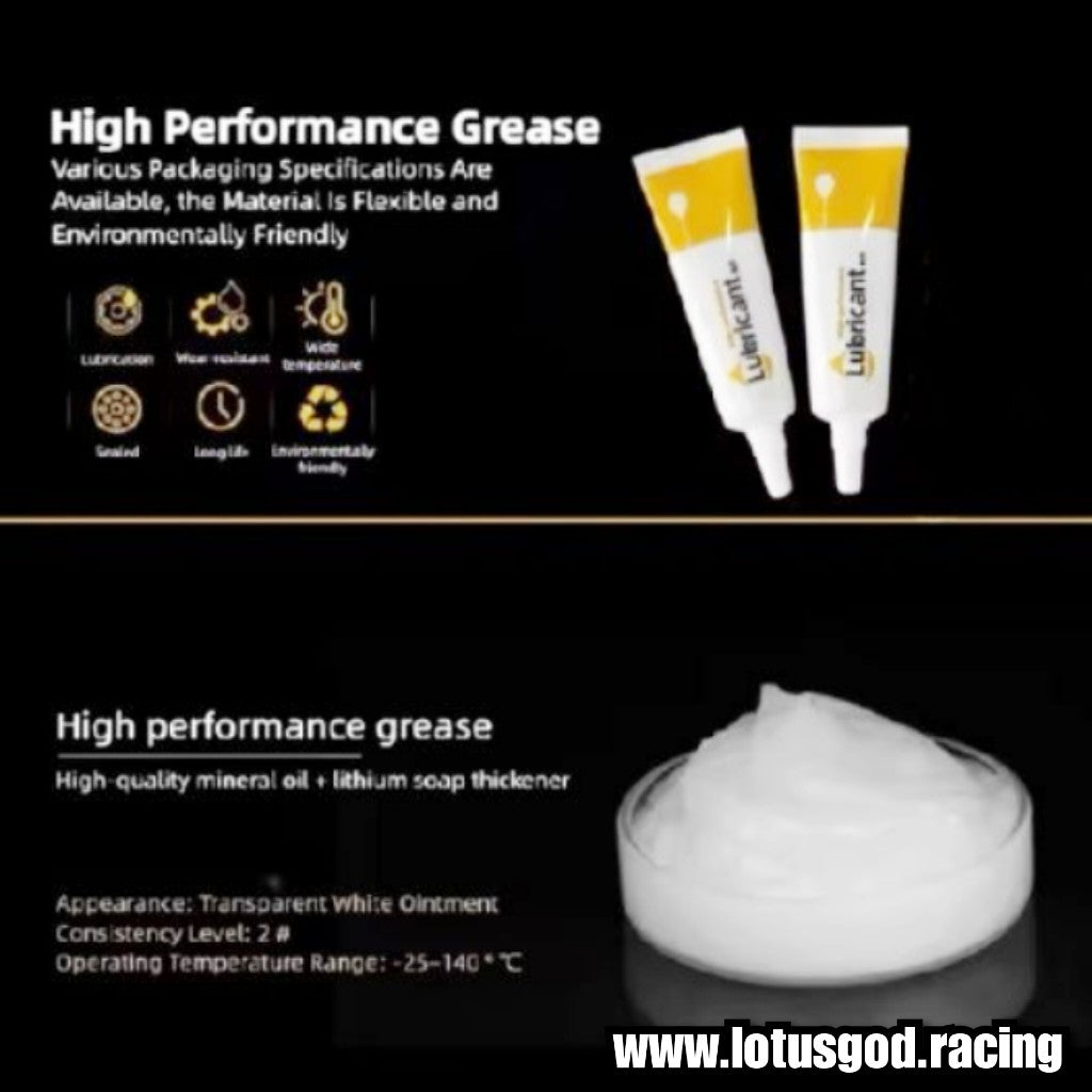 High Performance 3D Printer & Precision Machinery Lithium Mineral Lubricant Grease 10g (2 Pieces)