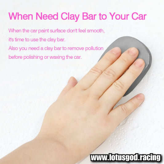 Premium Magic Grey Clay Top Grade Bar Infused Car Bike Detailing Quickly Removes Debris Mud Dirt Black Tar Stains From Paint Glass Etc 180g