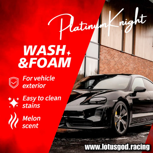 Premium Thick Nano Tech Red Melon Foam & Shine Clean Car Snow Wash For Motorcycle Car Lorry Van Pick Up Etc 500ml