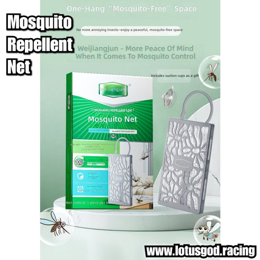 Very Effective Mosquito Repellent Net Long Lasting Hanging (100 Days Protection) – Odorless & Safe Indoor Mosquito Control (1 Piece)
