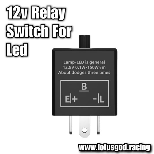 Universal 12 Volts 3 Pin LED Flasher Blinker Relay Automobile Turn Signal Light Relay 12v Switch For Car Motorcycle Etc